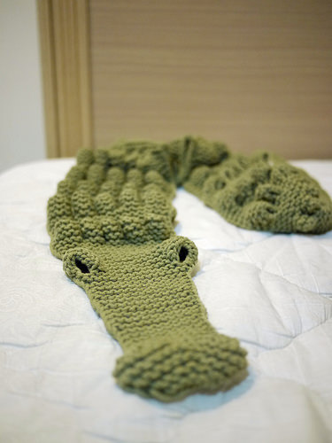 鱷魚圍巾